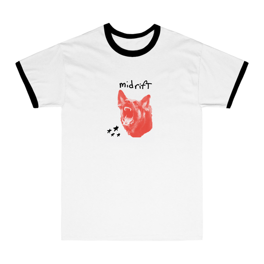 Angry Dog Ringer Tee