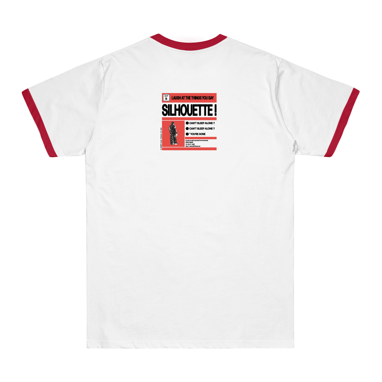 Silhouette Ringer Tee