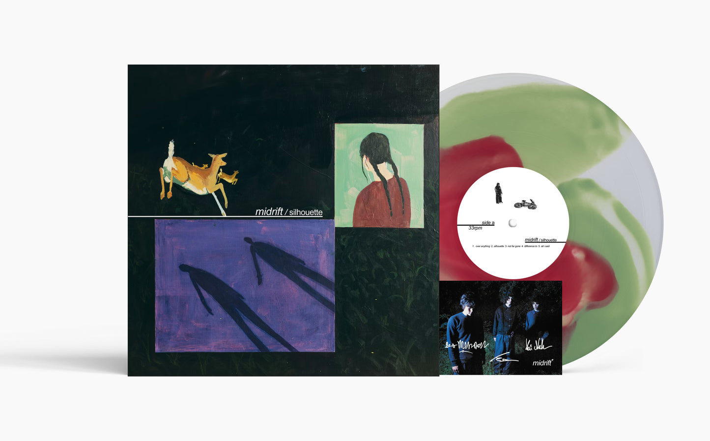 Silhouette - Green & Red Sweater Vinyl (Limited to 200)