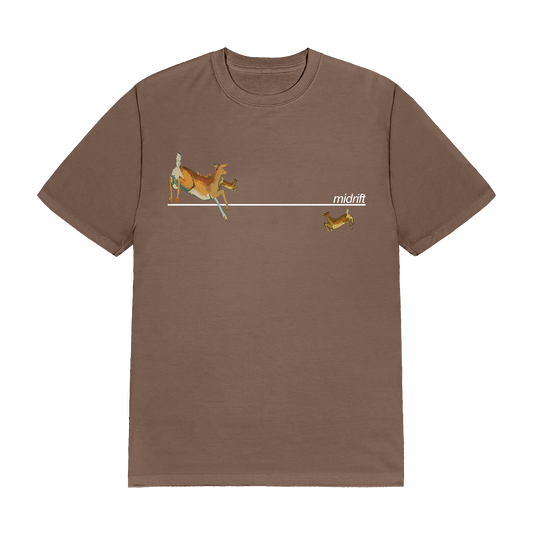 Deer Tee - Brown