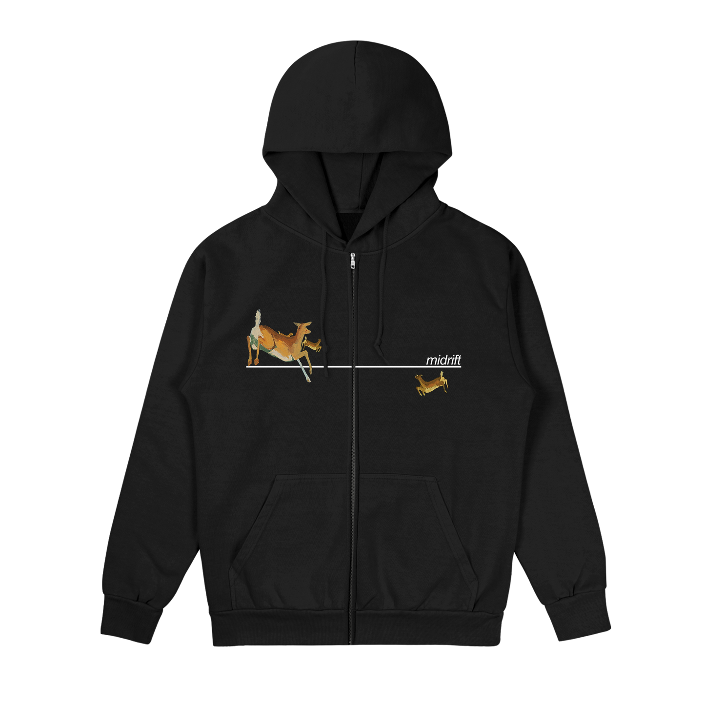 Deer Zip-Up