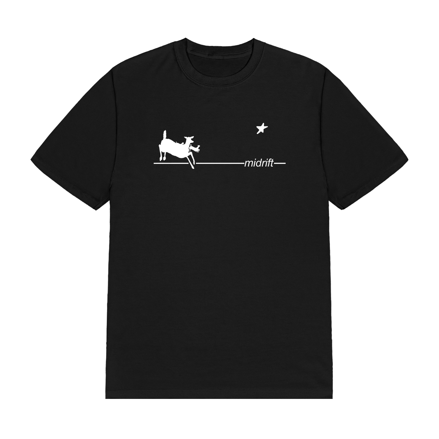 Deer Tee - Black