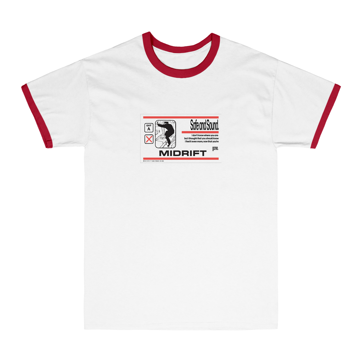 Silhouette Ringer Tee